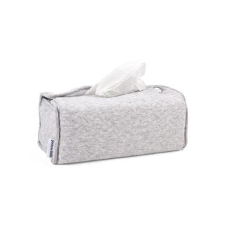 Poetree Kids Chevron Light Grey Melange - Tissue box hoes