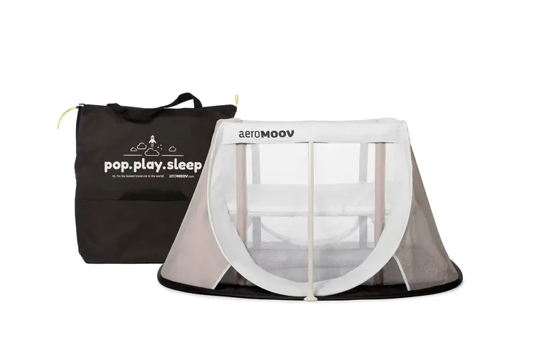 AeroMoov Instant travel cot - White Sand