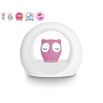 Zazu Nightlight Lou Owl - Pink