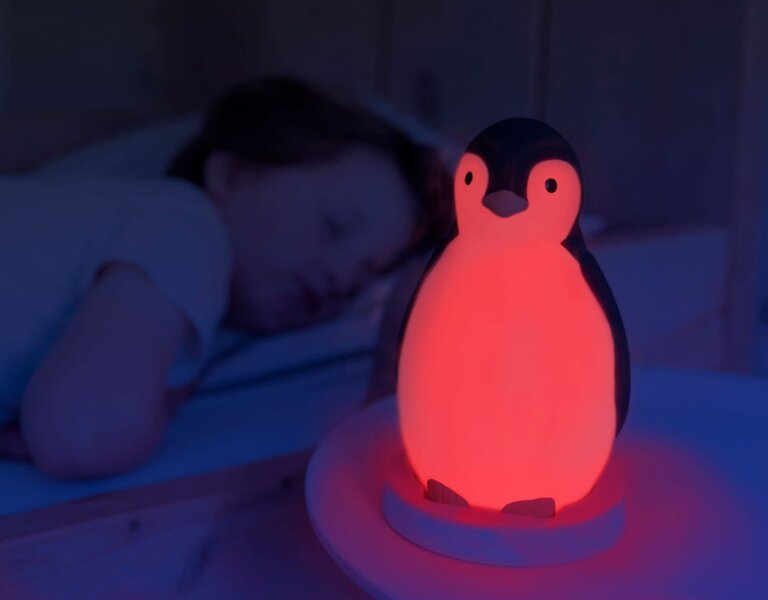 Zazu Sleeptrainer Penguin Pam - Grey
