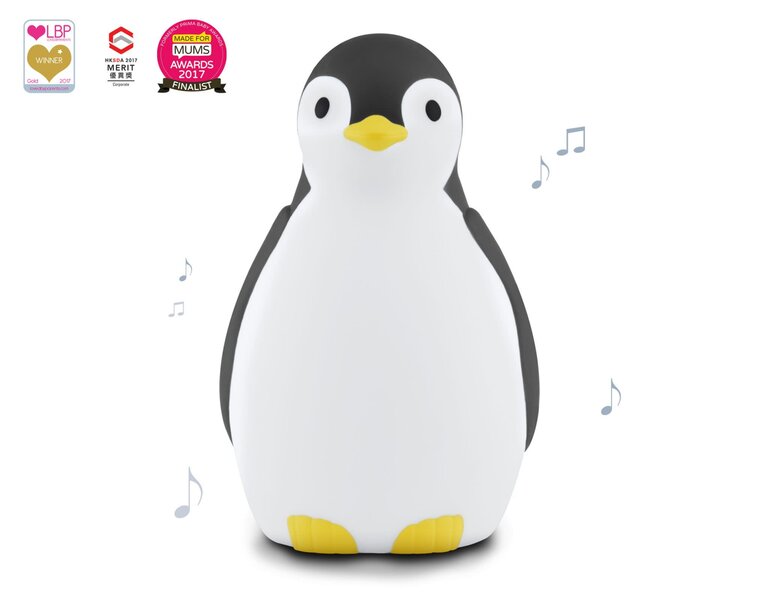 Zazu Sleeptrainer Penguin Pam - Grey