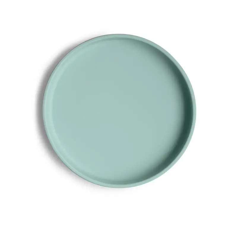 Mushie Classic Silicone Plate  - Cambridge blue