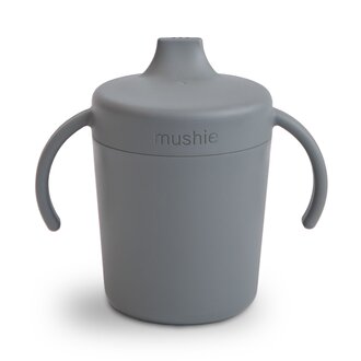 Mushie Training Sippy Cup - Smoke