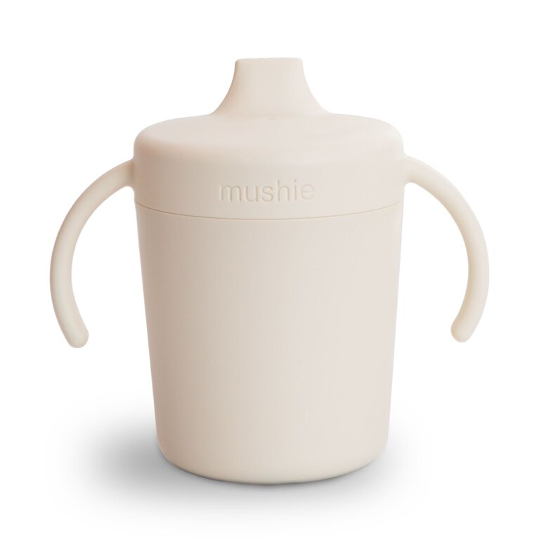 Mushie Training Sippy Cup  - Ivory