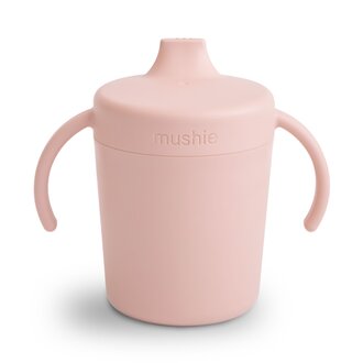 Mushie Training Sippy Cup - Blush