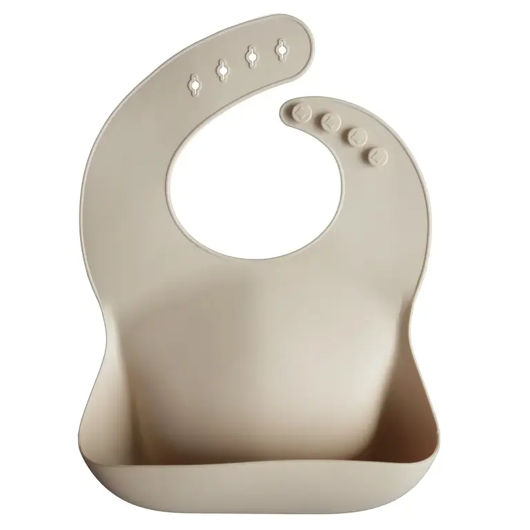 Mushie Silicone Bibs - Shifting Sand