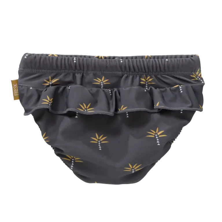 Fresk UV Diaper pants girls Palmtree Steel Grey