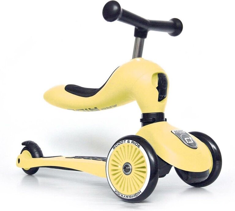 Scoot and Ride Highwaykick 1- Lemon