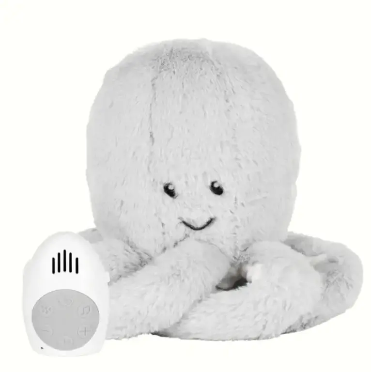 Flow Hartslagknuffel Olly Octopus - Grey