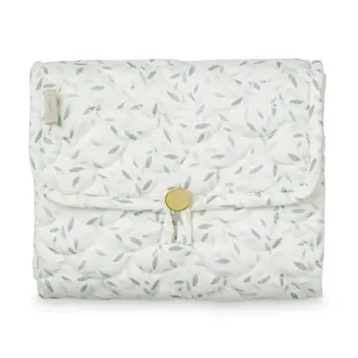 Cam Cam Copenhagen Quilted Changing Mat - Green Leaves