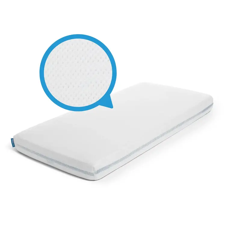 AeroSleep Sleep Safe Fitted Sheet - White - 80-40
