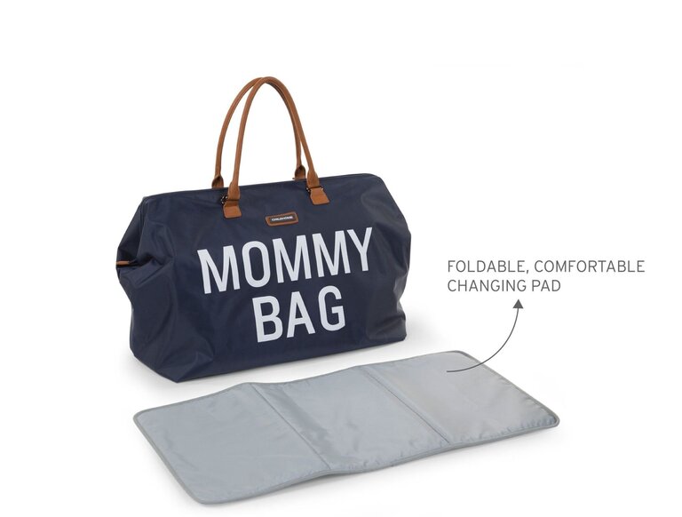 Childhome Mommy Bag Navy/Wit