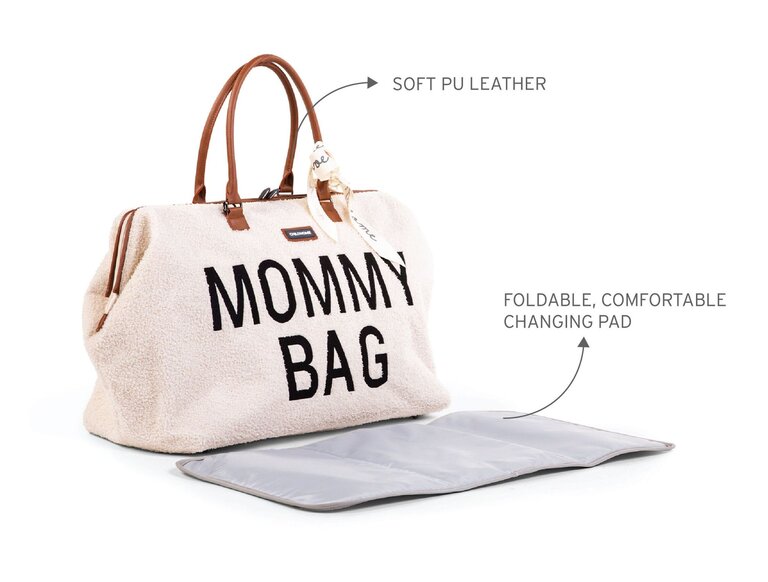 Childhome Mommy Bag Teddy Ecru