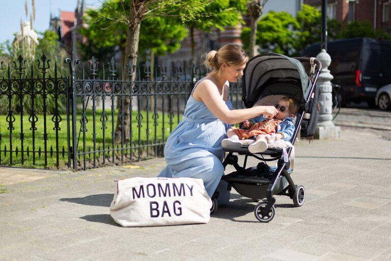 Childhome Mommy Bag Teddy Ecru