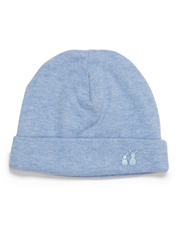 Poetree Kids Baby mutsje Denim Blue 1-3M