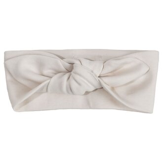 BabyGi Headband with Bow Ivory
