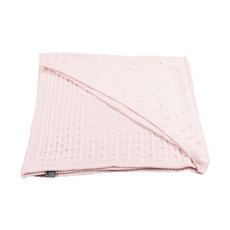 Baby's Only Omslagdoek Kabel Uni - Babypink