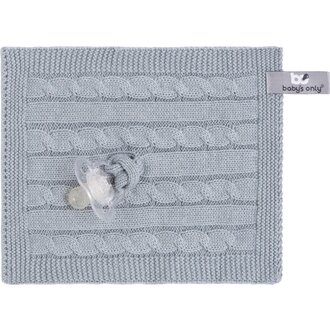Baby's Only Speendoekje Kabel - Grijs