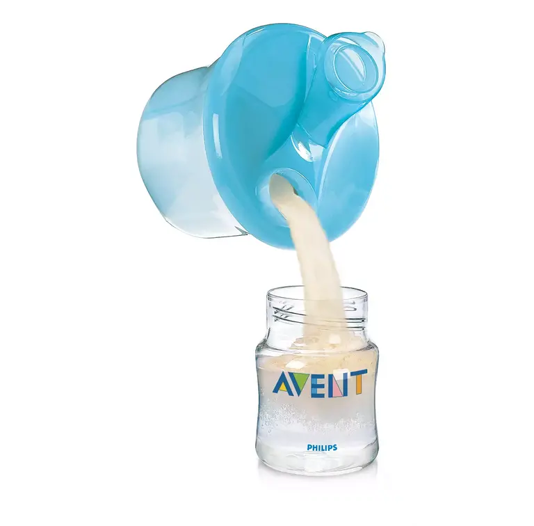 Avent Melkpoederverdeeldoos Blauw