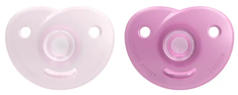 Avent Fopspeen +0m Soothie Girl - 2-Pack