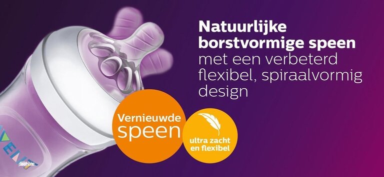 Avent Natural Zuigspeen Firstflow - 0M+