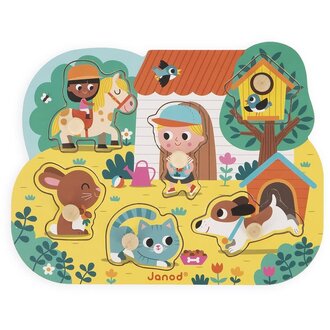 Janod Puzzel - Platteland