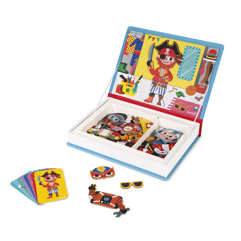 Janod Magneti'Book - Boys Costumes