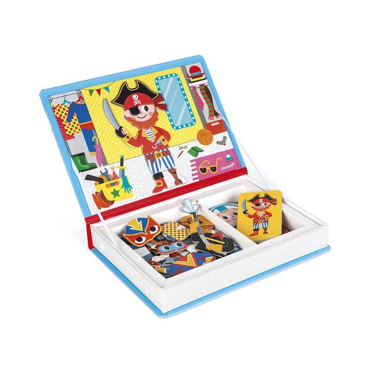 Janod Magneti'Book - Boys Costumes