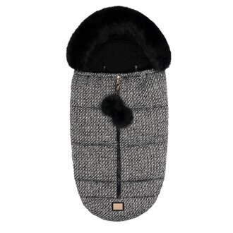 Bjällra of Sweden Footmuff - Black Tweed Premium