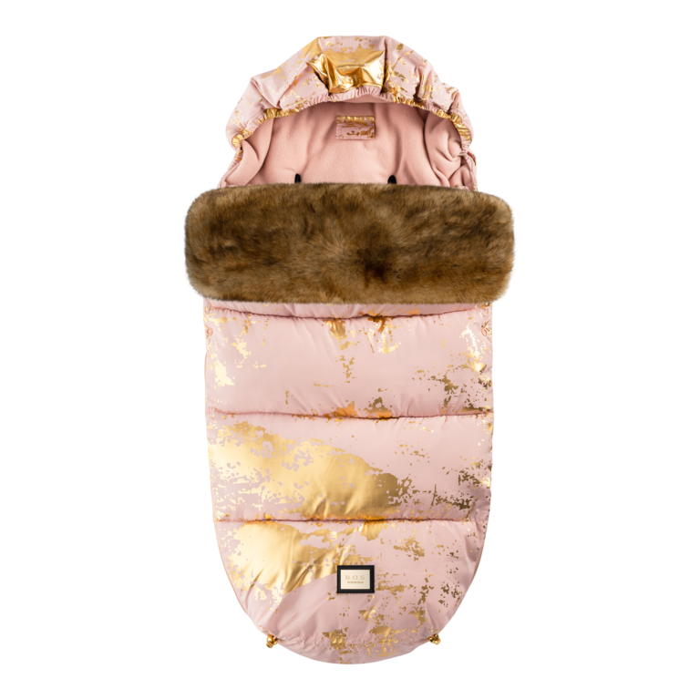 Bjällra of Sweden Footmuff - Pink Golden Collection