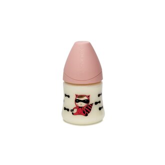 Suavinex Fles Anatomical - Silic. 3Pos. - Pink Secret - 150 ml