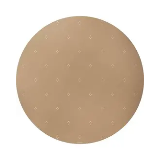 Eeveve Round Splash Mat Dotted Autumn Gold