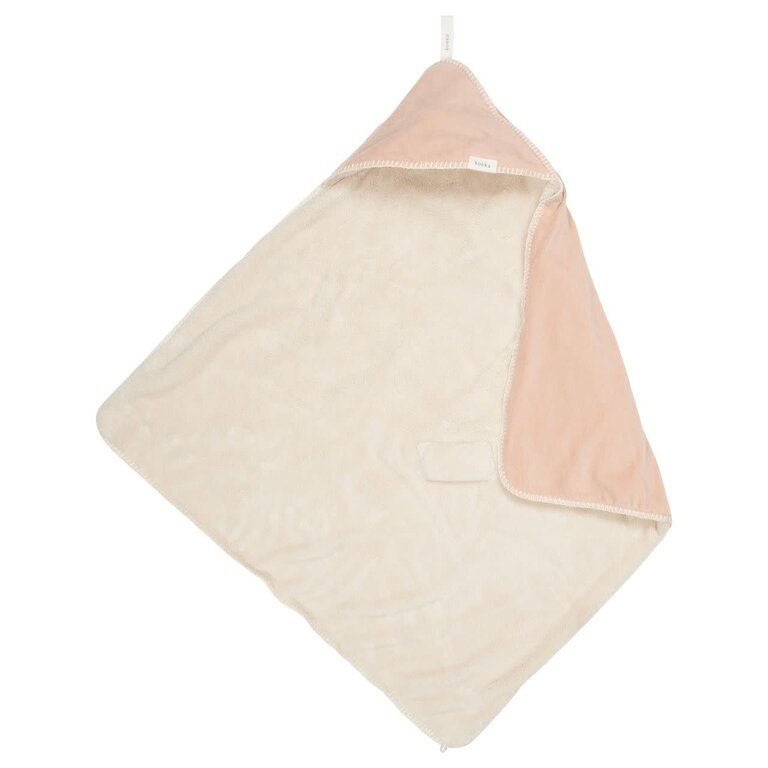 Koeka Omslagdoek teddy Oddi - 100x100 - rosa salt