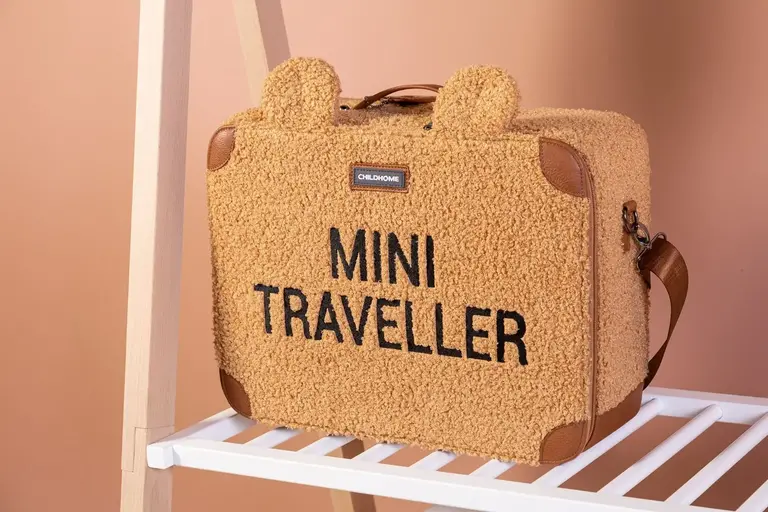 Childhome Mini Traveller Valiesje Teddy Brown