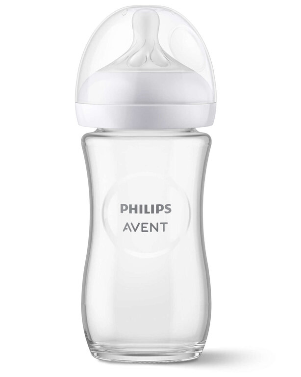 Avent Natural 3.0 Zuigfles in glas 240ml