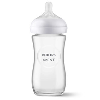 Avent Natural 3.0 Zuigfles in glas 240ml