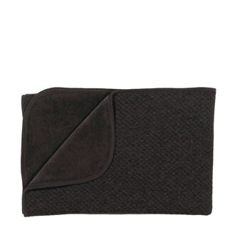 Trixie Fleece Blanket Diamond Anthracite 75 x 100