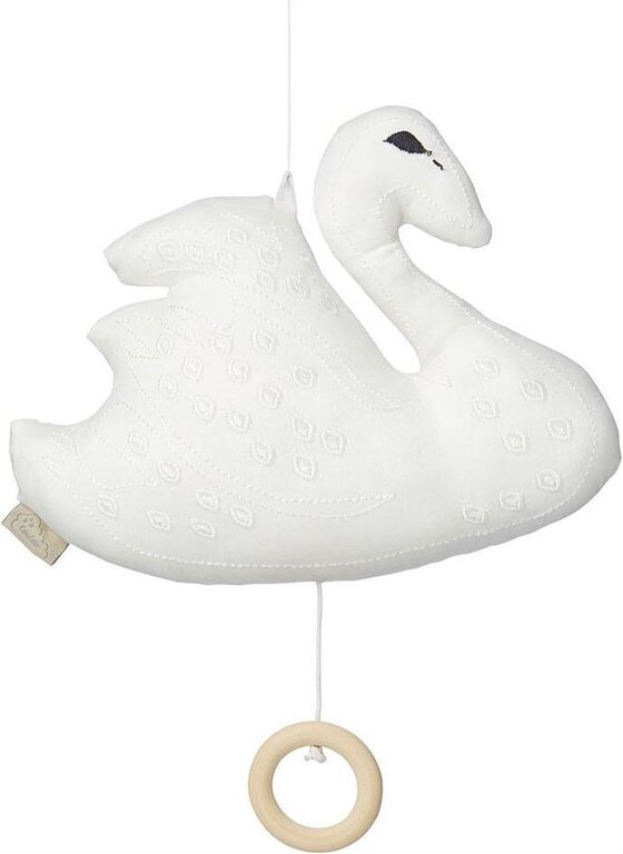 Cam Cam Copenhagen Music Mobile Swan - Off White