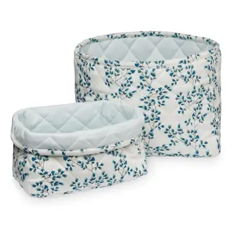 Cam Cam Copenhagen Quilted Storage Basket 2-Pack - Fiori
