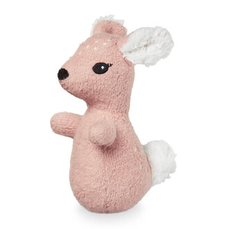 Cam Cam Copenhagen Soft Animal Rattle - Fawn