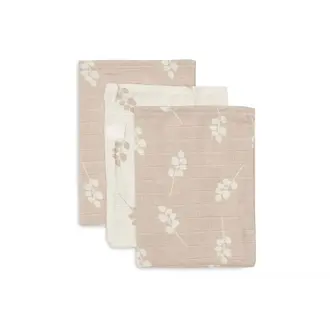 Jollein Hydrofiel Washandje Twig Wild Rose - 3 Stuks