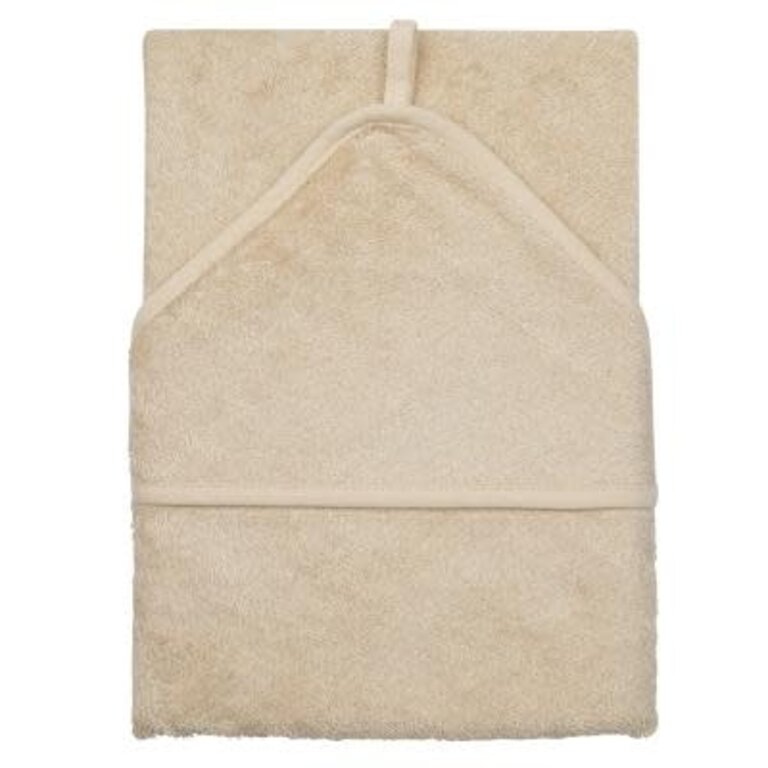 Timboo Hooded Towel (74x74cm) - Frosted Almond
