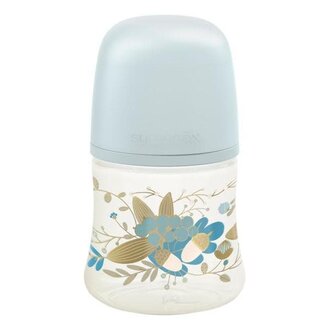 Suavinex Gold - Bottle - Sili. - Slow Flow - 150Ml - Blue