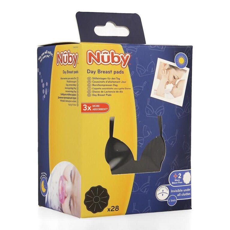 Nuby Day Breast Pads - Black