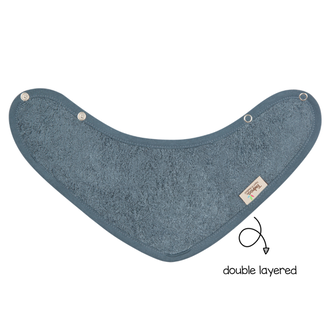 Timboo Bandana Bib Doubled 36X20Cm - Marin
