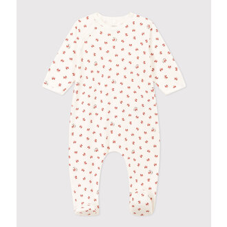 Petit Bateau Fleecepyjama met Babyprint Vosjes