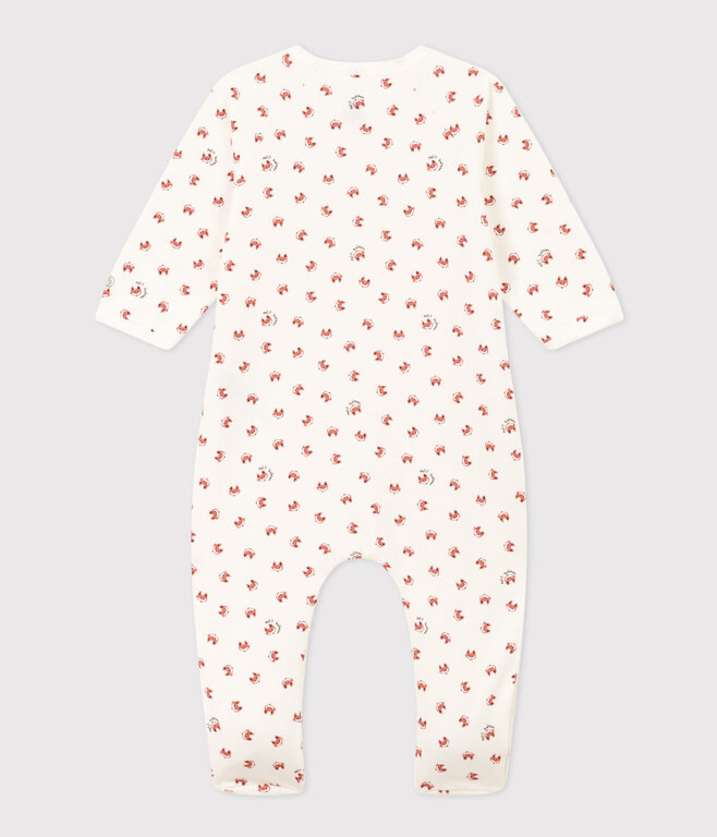 Petit Bateau Fleecepyjama met Babyprint Vosjes