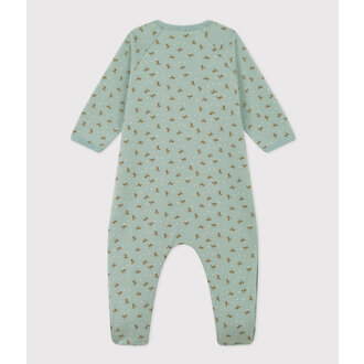 Petit Bateau Fleecepyjama met Babyprint Geitjes