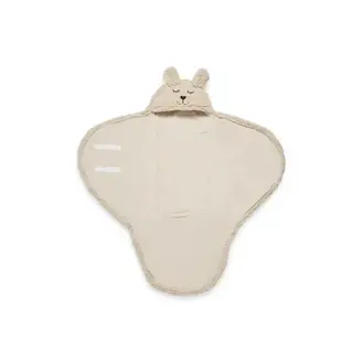 Jollein Wikkeldeken Bunny 100x105cm - Nougat