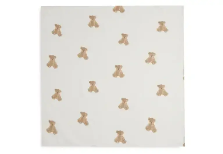 Jollein Hydrofiele Doek Small 70x70cm Teddy Bear - 3 Stuks